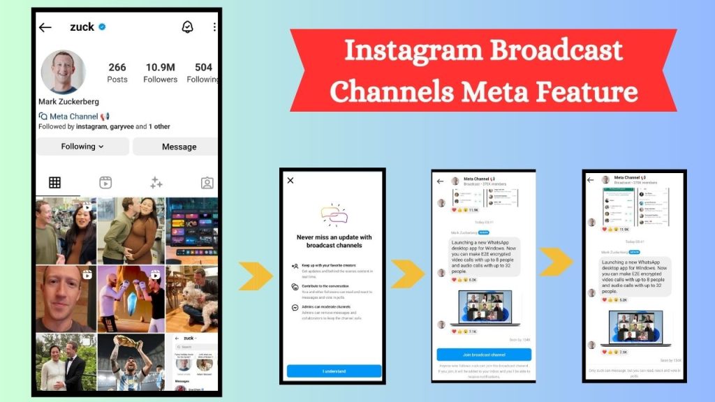 Instagram Introduces Broadcast Channels Feature Under Meta Ownership
