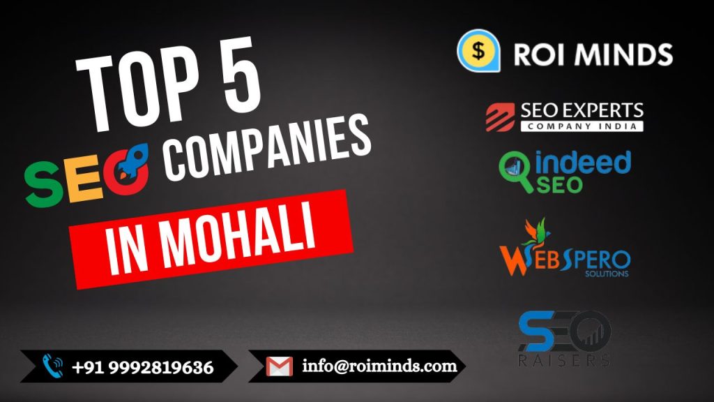 Top SEO companies in Mohali