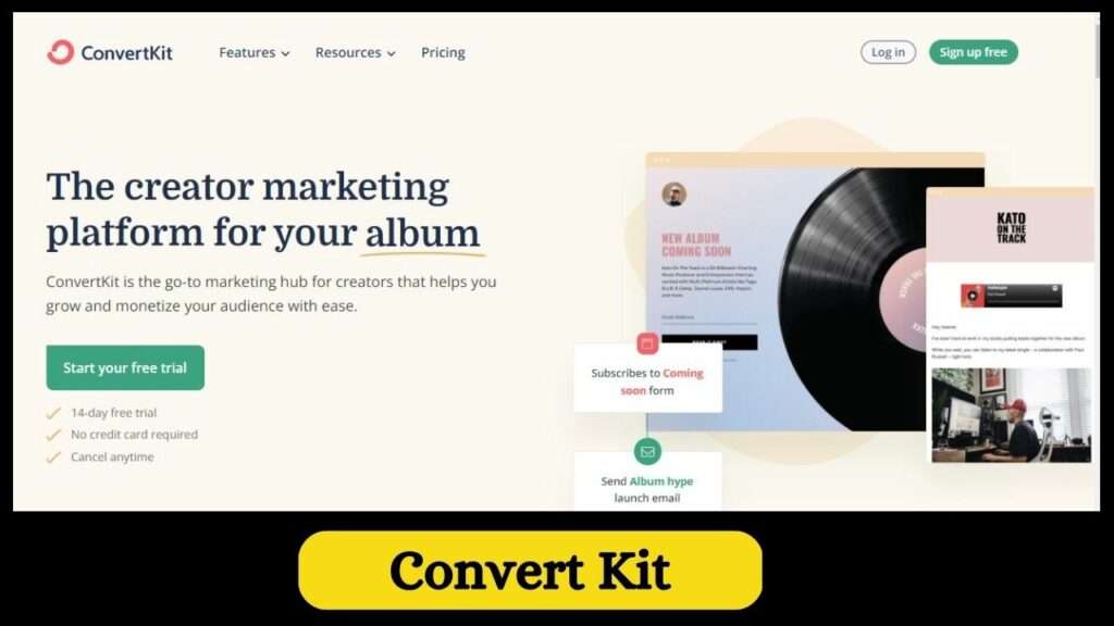 convertkit email automation tool