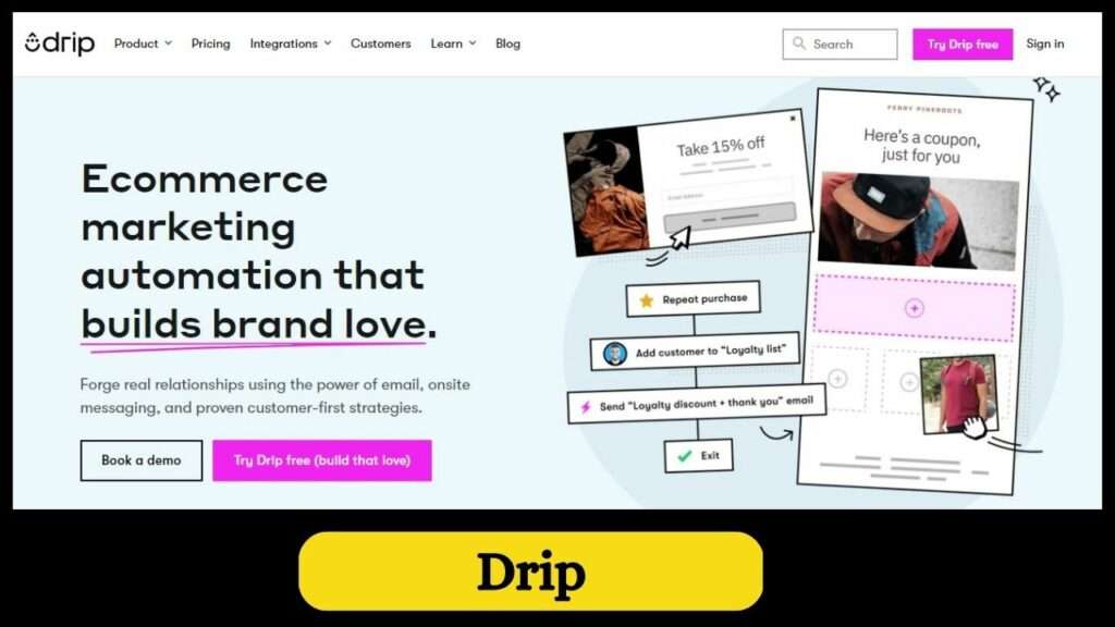 drip email marketing automation tool