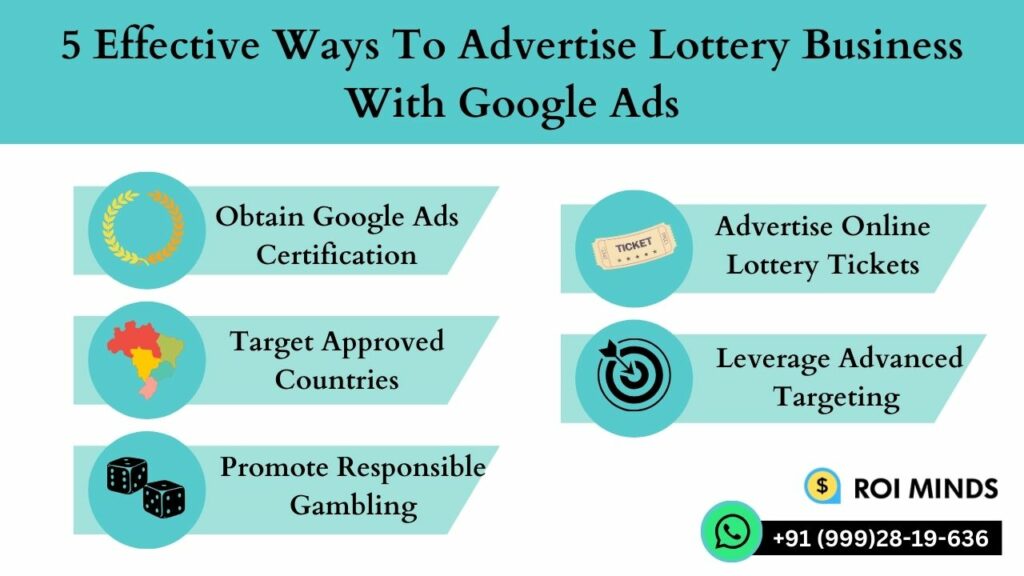 5 Ways to Advertise Lottery Business online with Google Ads