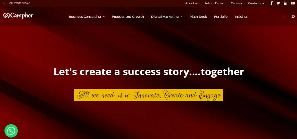 Camphor Solutions marketing agency