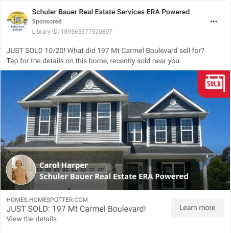 Highlight Recently Sold Listings
