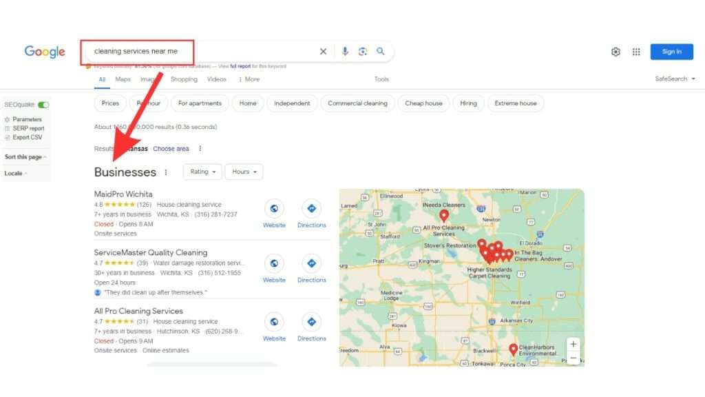Optimize Cleaning Business Local SEO