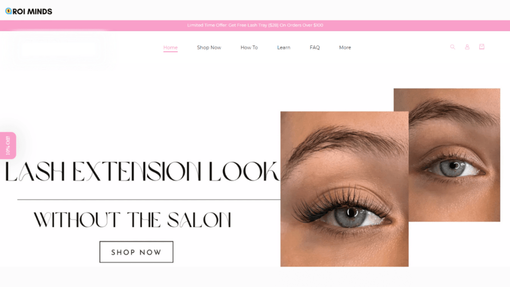 Online Eye Makeup Business